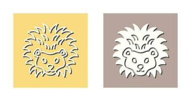 Hedgehog Vector Icon