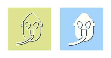 Unique Oxygen Mask Vector Icon