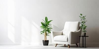 Modern Minimalist Interior Armchair, photo