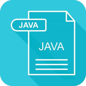 icono de vector de java