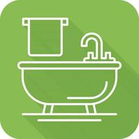 Bathtub Vector Icon