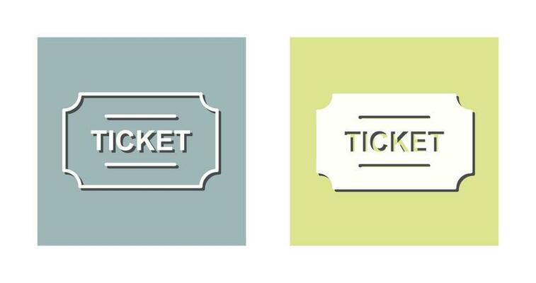 Tickets Vector Icon