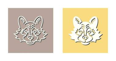 Raccoon Vector Icon