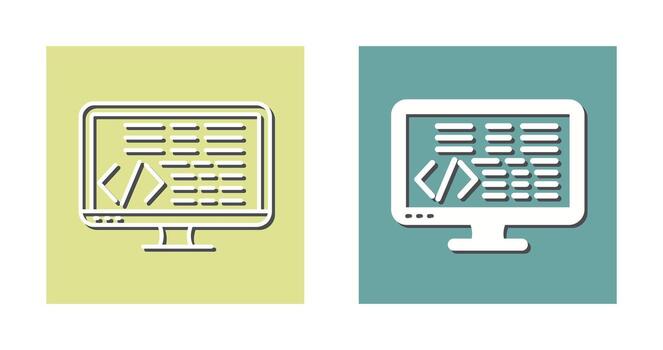Coding Vector Icon