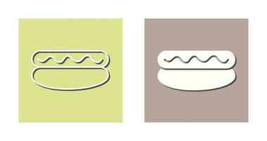 Hot Dog Vector Icon