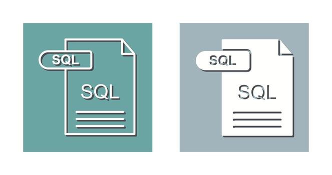 SQL Vector Icon