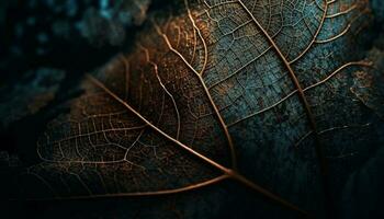 vibrante otoño hojas crear texturizado bosque fondo generado por ai foto