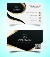 Creative and modern corporate business card template vector