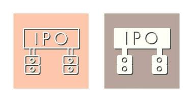 Ipo Vector Icon