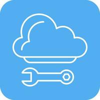 Cloud Computing Vector Icon