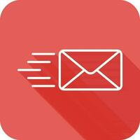 icono de vector de correo