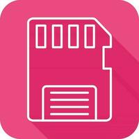 Memory Card Vector Icon