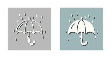 Raining Vector Icon