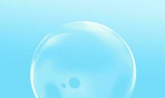 Abstract blue bubble background. Background blue gradient. photo