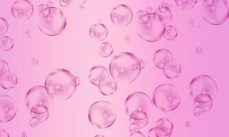 resumen degradado rosado burbuja antecedentes. foto