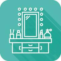 Dressing Table Vector Icon