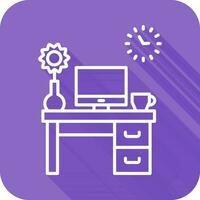 Work Table Vector Icon