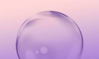 Abstract purple gradient bubble background. photo