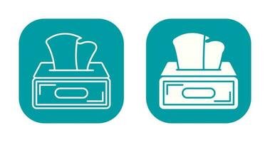 Tissue Box Vector Icon