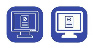 Online appointment Vector Icon