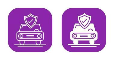 Car Protection Vector Icon