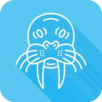 Walrus Vector Icon