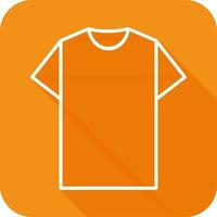 Plain T Shirt Vector Icon