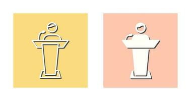 Elected Candidate Vector Icon