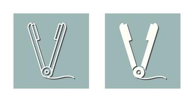 Straightener Vector Icon