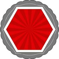 Illustration of a frame design. vector