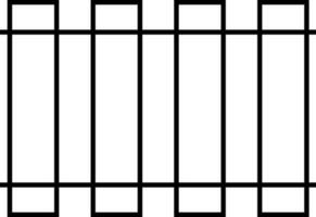 Railway road in black and white color. vector