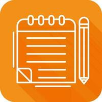 Notepad Vector Icon