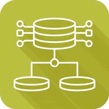 icono de vector de datos estructurados