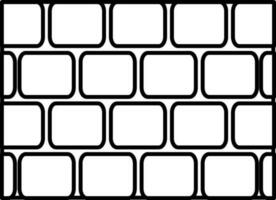 Vector illustration of Wall.