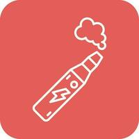 Electronic Cigarette Vector Icon