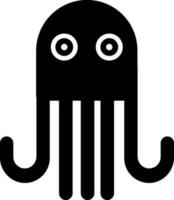 Character of a octopus. vector