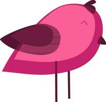 Cartoon character of a bird. vector