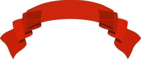 elegante rojo decoración cinta diseño. vector