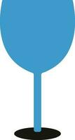 Wine Glass sign or symbol. vector