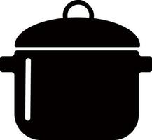 Illustration of a Cooking Pot. vector