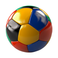 colorato palla elemento, generativo ai png