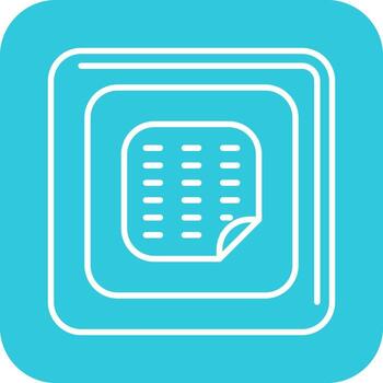 icono de vector de parche de nicotina