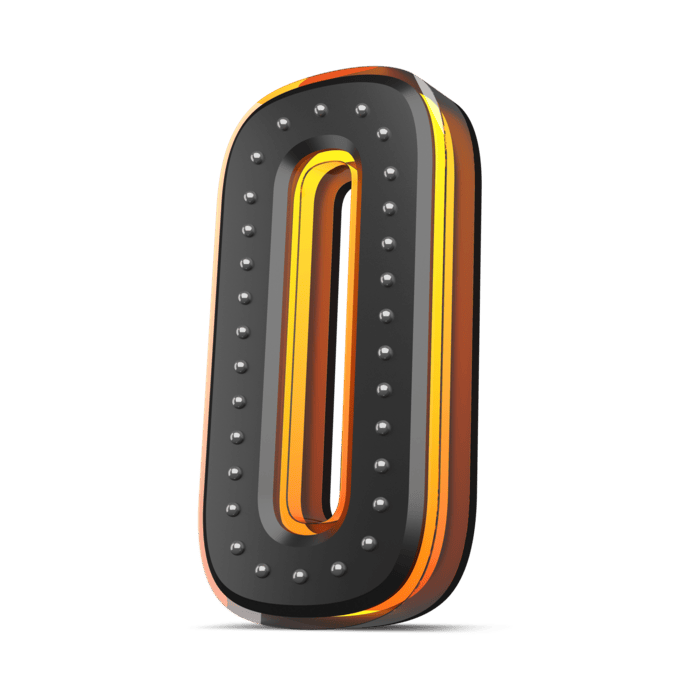 Number 0 PNGs for Free Download