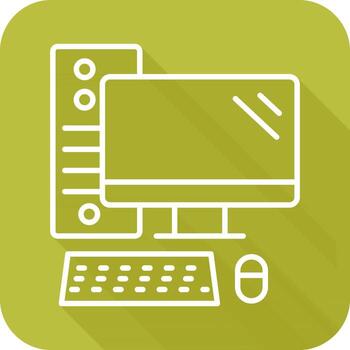 Computer Vector Icon