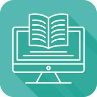 Digital Learning Vector Icon