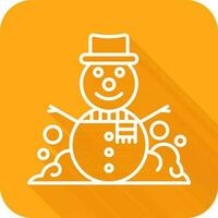 Snowman Vector Icon