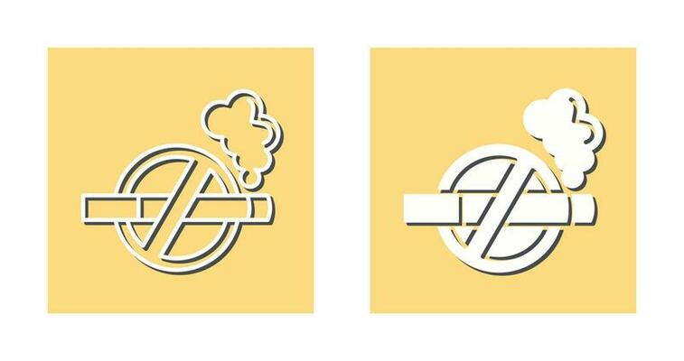 No Tobacco Vector Icon