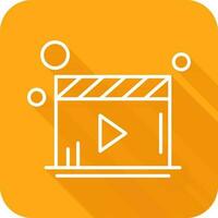 Video Player Vector Icon