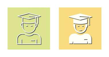 Graduate Student Vector Icon