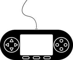 juego controlador en plano estilo. vector